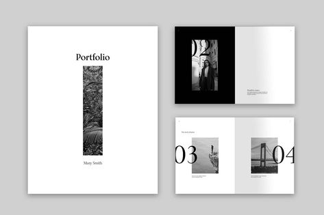 Portfolio Design Layouts, Photo Zine, Indesign Portfolio Template, Indesign Portfolio, Creative Cvs, Jewelry Portfolio, Band Website, Indesign Layout, Photobook Layout