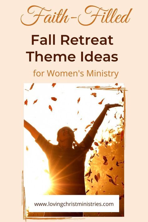 Use one (or more) of these fall retreat themes for women to plan your next women's ministry retreat or event. #fallretreatthemes #womensministry Christian Retreat Themes, Womens Retreat Themes, Bible Study James, Godliness With Contentment, Retreat Themes, Christian Retreat, Womens Ministry Events, Christian Women's Ministry, Conference Themes