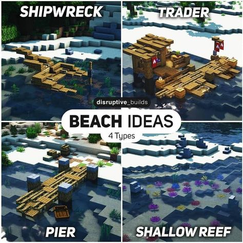 Minecraft Pier, Minecraft Blocks, Fishing Dock, Pocket Edition, Minecraft Builds, Minecraft Creations, Texture Packs, Shipwreck, Ask For Help