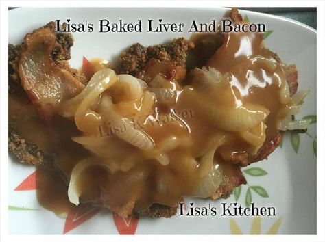 I wanted to find an easier way of making liver for my family and a healthier way than frying, I came up with this one, if you are a liver lover you will love this recipe :) My hubby hates liver, BUT he will eat mine when I do it like this and he loves it.. minus the onions of course lol I hope you enjoy this recipe as much as my family does Baked Liver And Onions, Baked Liver And Onions Recipe, Baked Liver, Liver And Bacon, Fried Liver, Liver And Onions, Chicken Liver Pate, Food Club, Onion Recipes