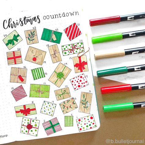 December Bullet Journal Ideas, December Journal, Bullet Journal Page Ideas, Bullet Journal Christmas, Journal Page Ideas, December Bullet Journal, Bullet Journal Page, Bullet Journal 2020, Bullet Journal Spreads