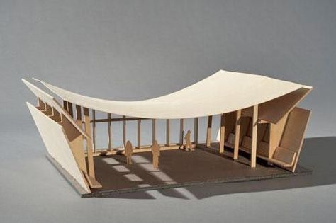 Bus Stop Design, Detail Arsitektur, Concept Models Architecture, Pavilion Architecture, Pavilion Design, Desain Lanskap, Arch Model, Architecture Design Sketch, Architecture Design Drawing