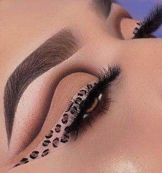 Cheetah Makeup, Leopard Makeup, Makeup Cantik, Birthday Makeup Looks, Makeup Drawing, Makeup Face Charts, Subtle Makeup, Halloween Eye Makeup, Halloween Makeup Inspiration