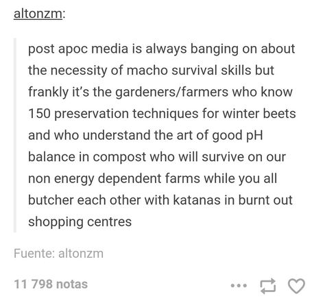 I'm a forestry major. Maybe I'll survive. Post Apocalyptic Plot Ideas, Forestry Major Aesthetic, Soft Apocalypse Aesthetic Outfits, Forestry Aesthetic, Zombie Prompts, Soft Apocalypse Aesthetic, Apocalypse Ideas, Soft Apocalypse, Eco Punk