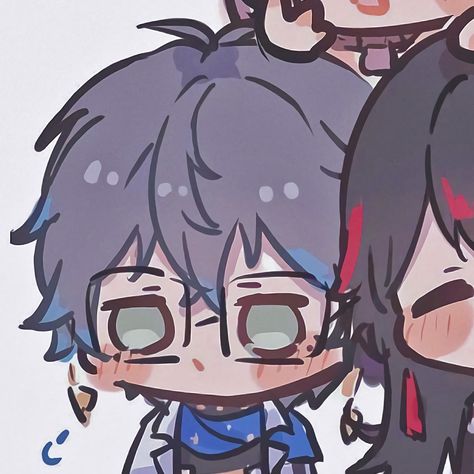 Luxiem Matching Pfp Trio, Niji En Matching Icons, Luxiem Matching Profiles, Ike Eveland Icon Pfp, Nijisanji En Matching Pfp, Vtuber Art, Ike Eveland, Animated Icons, Matching Profile Pictures