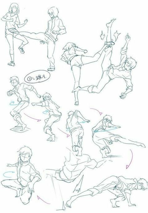 Sports Drawings, Action Pose Reference, Different Poses, Poses References, Figure Drawing Reference, Guided Drawing, Action Poses, Art Poses, Anime Poses Reference