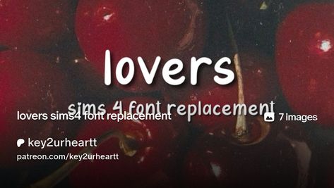 lovers sims4 font replacement | key2urheartt Sims 4 Fonts Replacement, Sims 4 Font Replacement Cc, Sims 4 Cc Font Replacement, Font Replacement Sims 4, Sims 4 Font Override, Sims 4 Font Replacement, Sims 4 Replacement, Sims 4 Cc House, Dark Green Aesthetic