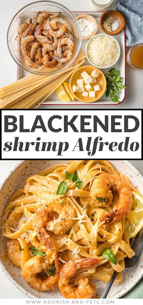 Simple Impressive Meals, Shrimp Linguine Alfredo, Shrimp Fettucini, Shrimp Broccoli Alfredo, Shrimp Alfredo Pasta Recipes, Broccoli Alfredo Pasta, Shrimp Alfredo Recipe, Shrimp Fettuccine Alfredo, Shrimp Fettuccine