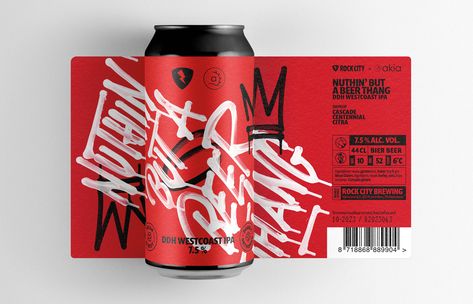 (100) Nuthin’ But A Beer Thang – Packaging Of The World Music Packaging Design, Graffiti Packaging, Beer Branding, Cool Beer Can Design, Canned Drink Design, Can Beverage Design, Can Packaging Design Drinks, Craft Beer Packaging, Beer Packaging Design