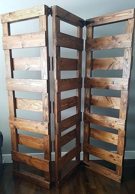 Wooden Gate, Wood Pallet Wall, Wooden Pallet Furniture, Recycled Pallet, Wooden Pallet Projects, Pallet Wall, Recycled Pallets, Pallet Outdoor, Diy Garden Furniture