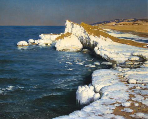 Joseph Tomanek, House Paintings, William Yeoward Crystal, Melting Snow, Brothers Art, Bohemian Art, Contemporary Wall Art, Art Club, Lake Michigan