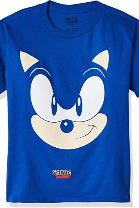 Sonic Tshirt, Hedgehog Party, Sonic Cake, Sonic Face, Happy Birthday Signs, Big Face, Birthday Sign, Diy Signs, Aesthetic Themes