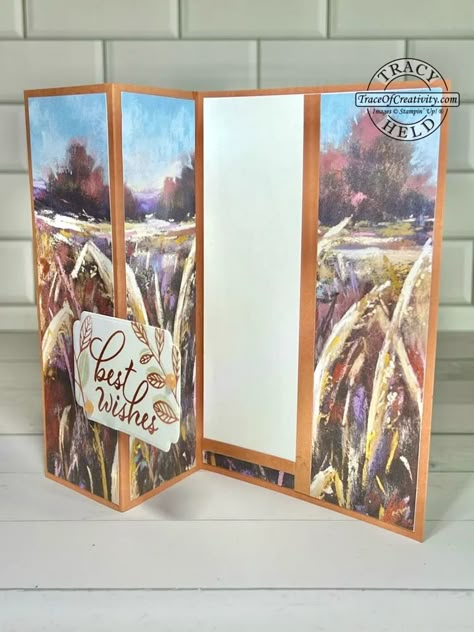 Share It Sunday Blog Hop – Splendid Autumn – Trace Of Creativity One Sheet Wonder Cards, One Sheet Wonder, Designer Series Paper, Thanksgiving Cards, Fun Fold Cards, Fall Cards, Holiday Catalog, Holiday Projects, Craft Blog