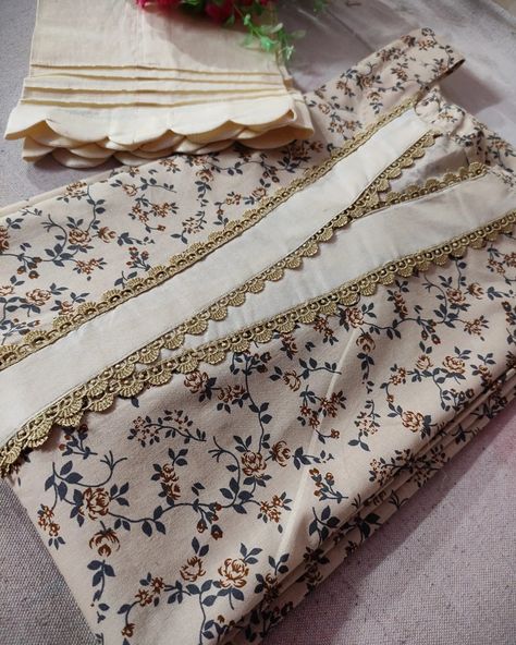 #pant #pakistani #designs Lace Designs On Suits, Simple Dress Casual, Stylish Kurtis Design, Lace Suit, Embroidery Fashion Detail, Lace Dress Design, Fancy Suit, Simple Kurta Designs, Neck Designs For Suits