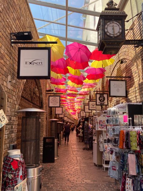 Soho London Aesthetic, Summer In London Aesthetic, London Aesthetic Summer, London Summer Aesthetic, Living In London Aesthetic, London In The Summer, Camden Market London, London Village, Markets In London