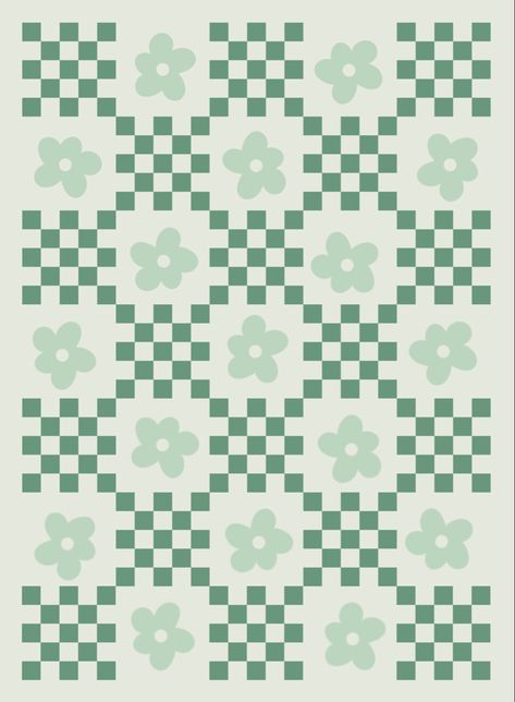 Checkerboard Iphone Wallpaper, Retro Spring Wallpaper, Cute Repeating Patterns, Green Patterns Aesthetic, Retro Aesthetic Background, Print Patterns Aesthetic, Green Aesthetic Pattern, Checkered Pattern Aesthetic, Green Checkered Wallpaper