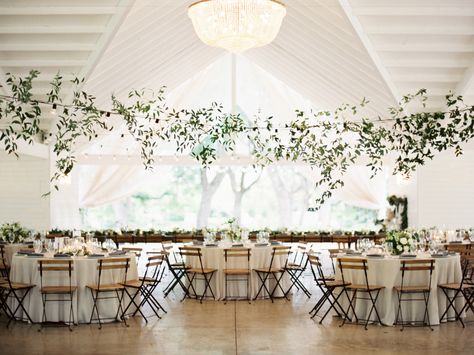 Smilax Wedding, Wedding Ceiling, Cheap Wedding Flowers, Event Planning Design, Hanging Flowers, Tent Wedding, Head Table, Lush Garden, Austin Wedding