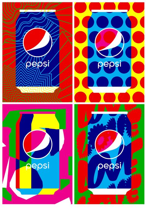 STEVENWILSONSTUDIO — PEPSI POSTERS Pepsi Pop Art, Pepsi Poster Design, Pepsi Painting, Pepsi Illustration, Pepsi Poster, Pop Art Graphic Design, Vector Art Illustration Graphics, Pepsi Ad, Tour Posters