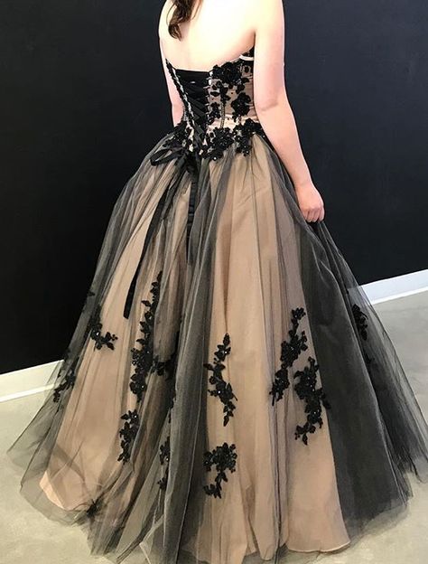 Mascarade Prom Dress, Dark Academia Prom Dress, Garden Prom Dresses, Beige Prom Dress, Yule Ball Dresses, Black Long Sleeve Prom Dress, School Formal, Matric Dance, Queen Dresses