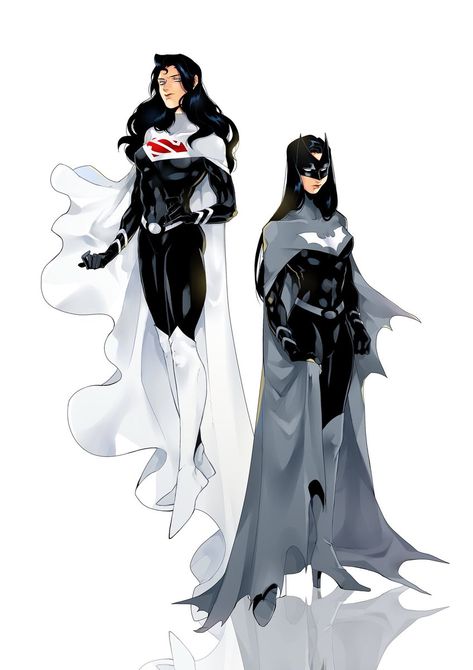 Hero Outfits, Superman X Batman, Hxh Characters, By Any Means Necessary, Batman Funny, Dc Comics Artwork, Dc Comics Characters, Hero Costumes, Comics Girls