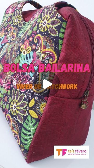 Tais Favero Ateliê | Costura criativa e Patchwork on Instagram: "Bolsa bailarina é uma delicia de fazer e essa super aula vai entrar para o Viver de Patchwork.

O mesmo modelo de bolsa em 2 tamanhos diferentes, grande e pequena vão fazer parte desse curso super completo! Até semana que vem estarão na plataforma 😉

As inscrições estão abertas. É só acessar www.viverdepatchwork.com.br

Fazendo a inscrição nesta turma você ganhará de brinde meu outro curso Lovely Bags (com 8 modelos exclusivos de bolsas). Vejam o destaque - Lovely Bags

Estou esperando todas vocês!
Só vem! 😉

#costuracriativa #costura #amocosturar #costuraartesanal #costurarfazbem #costurascomamor #patchwork #taisfaveroatelie" On Instagram, Patchwork