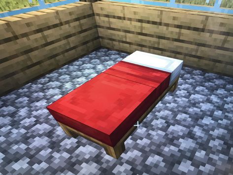 Best Bedwars YouTuber? Bed In Minecraft, Minecraft Beds, Bed Minecraft, Minecraft Blanket, Minecraft Bedding, Minecraft Bed, Make A Bed, Crafting Recipes, All Minecraft