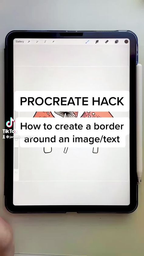 How To Make A White Outline In Procreate, Outlines For Drawing, How To Fill In Procreate, Basic Procreate Tutorial, Learn To Draw On Procreate, How To Make Outline Brush On Procreate, Procreate Sticker Outline, How To Get Rid Of Pixels In Procreate, How To Outline Stickers On Procreate