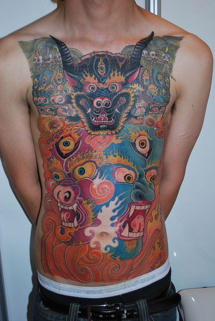 Yamantaka Tattoo Ideas, Tattoos, Mens Tops, Quick Saves