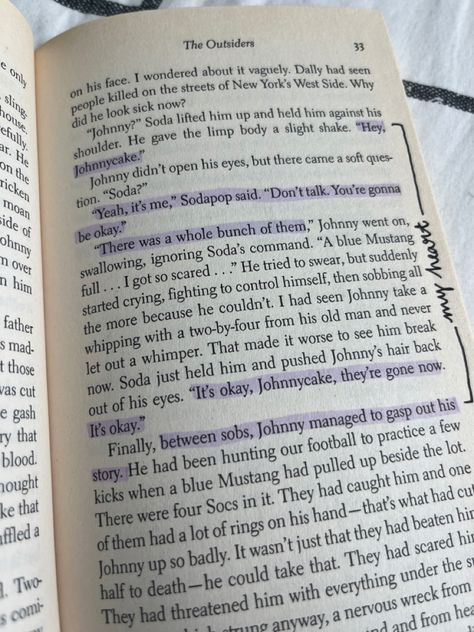 the outsiders by se hinton book annotations aesthetic The Outsiders Birthdays, The Outsiders Annotations, Book Annotations Aesthetic, Outsider Quotes, The Outsiders Aesthetic, Annotations Aesthetic, The Outsiders Book, Outsiders Aesthetic, Outsiders Book