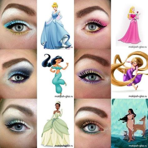 Disney princess inspired eyes. Disney Princess Eyes, Disney Inspired Makeup, Disney Princess Makeup, Disney Eyes, Make Up Designs, Princess Makeup, Eye Pigments, Disney Makeup, Younique Makeup