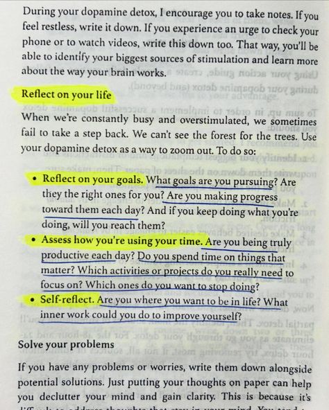 ✨The book “Dopamine Detox” by @thibaut_meurisse provides a concise yet comprehensive guide divided into six parts, covering aspects from understanding dopamine to practical methods for detoxing. It delves into the nature of dopamine, the problems associated with its overstimulation, and highlights the benefits of a detox. ✨Meurisse offers a structured approach with a three-step method that readers can implement within 48 hours, emphasizing the identification of distractions, introducing fric... Dopamine Detox Rules, Dopamine Detox Challenge, Dopamine Detox, Detox Challenge, Life Improvement, Better Life, Self Improvement, Personal Development, Self Care