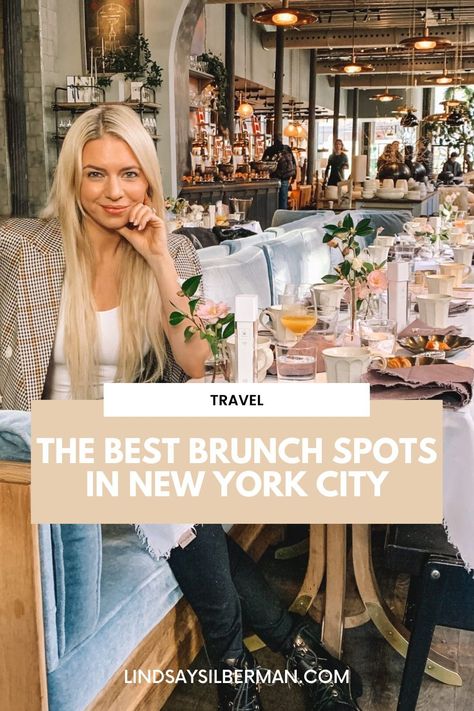 There is arguably no better way to spend a weekend in New York City than at a rooftop brunch. With killer views of the Manhattan skyline, endless amounts of bloody mary's, and drool-worthy brunch menus, these are the best brunch spots in NYC. | brunch in NYC aesthetic | brunch in new york city food | brunch in new york city ideas | new york city brunch | new york city brunch rooftop bar | best brunch new york city NYC | where to eat in new york city | best nyc rooftop restaurant Best Brunch In New York City, Nyc Brunch Aesthetic, Brunch In New York City, Best Brunch In Nyc, Brunch Places In Nyc, Nyc Restaurant Aesthetic, New York City Ideas, Lindsay Silberman, New York Brunch