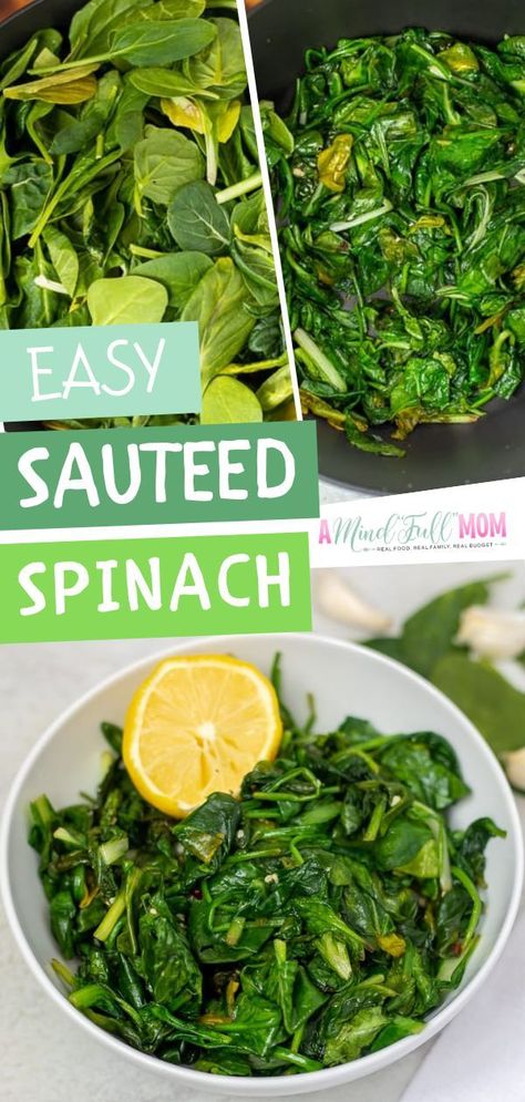 Ways To Cook Spinach, Ways To Eat Spinach, Spinach Cooked, Spinach Recipes Healthy, Cooked Spinach, Spinach Benefits, Spinach Recipe, Mom Recipes, Raw Spinach