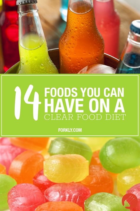 14 Foods You Can Have On A Clear Food Diet: Being on the clear food diet doesn’t ACTUALLY mean you have to stick to foods that are clear in color! Clear Liquid Diet Recipes, Liquid Diet Recipes, Clear Liquid Diet, Protein Diet Plan, Best Diet Foods, Liquid Diet, Baking Soda Beauty Uses, Best Fat Burning Foods, Best Diet Plan