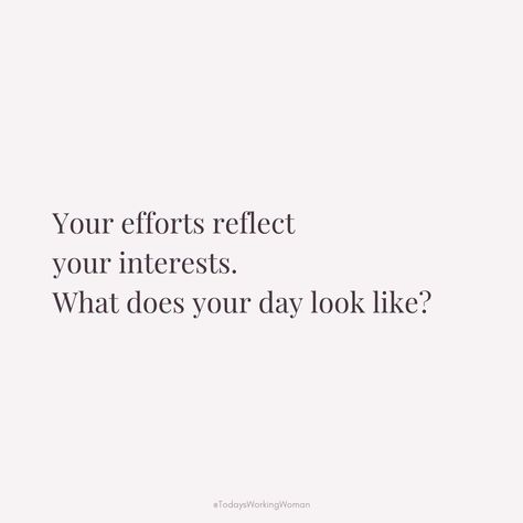 Your efforts reflect your interests - are you spending your time on what truly matters to you? Share with us: what does a typical day look like for you? Efforts Matter Quotes, Efforts Matter, Matter Quotes, Poetic Quote, Mehndi Designs For Fingers, Snap Quotes, Heart Quotes, A Typical, Quotable Quotes