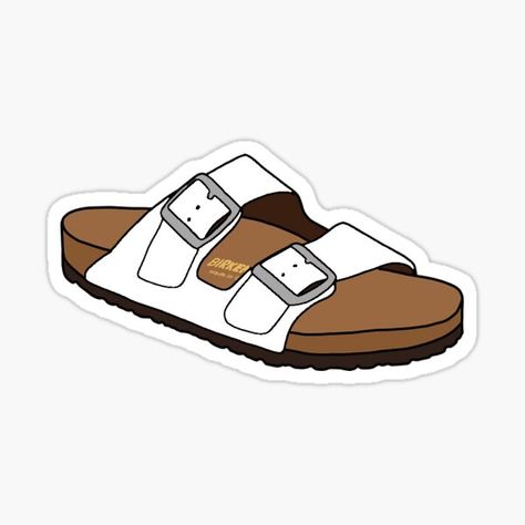 White White Stickers | Redbubble Hydro Stickers, White Birkenstock, Vsco Stickers, White Birkenstocks, Stickers Cool, Preppy Stickers, Iphone Stickers, Homemade Stickers, Red Bubble Stickers