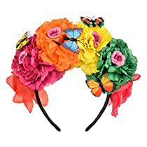 Check this out! Floral Headdress, Hair Garland, Flower Headdress, Rose Flower Crown, Crown For Women, Flower Crown Headband, Floral Headpiece, Garland Wedding, Crown Headband