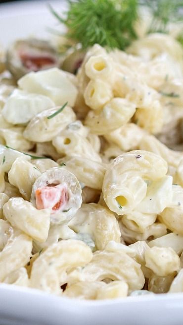 Macaroni Pasta Salad, Summertime Salads, Best Macaroni Salad, Salad Recipes Healthy Easy, Potato Pasta, Inspired By Charm, Summertime Recipes, Macaroni Salad Recipe, Best Pasta Salad