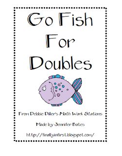 Go Fish Game, Math Doubles, Fact Practice, Doubles Facts, Math Tubs, Saxon Math, Addition Strategies, Math Fluency, Montessori Diy