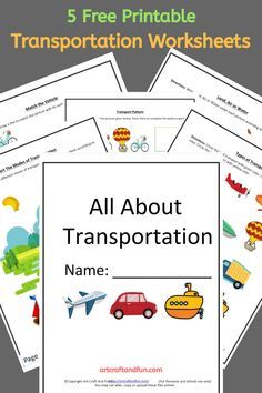 Get these 5 Free Transportation Worksheets for your kids today. They are so colorful and attractive. Perfect for introducing Land, Air and Water Transportation to kids. #transportationworksheets #freertransportworksheets #freeprintables Transportation Worksheets For Kids, Air Transportation Crafts, Transportation Preschool Activities, Transportation Theme Preschool, Seasons Worksheets, Transportation Worksheet, Transportation For Kids, Transportation Activities, Airplane Crafts