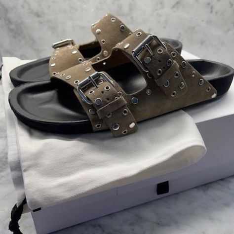 Isabel Marant Lennyo Sandals (New; Size FR 40/US 9) Isabel Marant Sandals Outfits, Isabel Marant Sandals, Sandals Outfits, Marant Shoes, Isabel Marant Shoes, Emmanuelle Alt, Sandals Outfit, Isabel Marant, Calf Skin