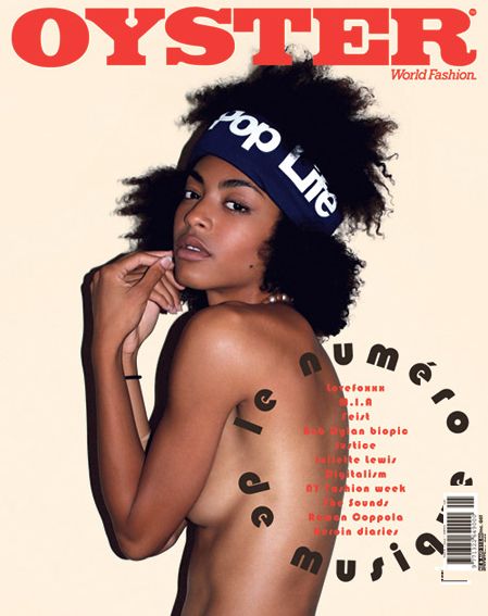 ABSOFROCKINLUTELY.: oyster magazine Oyster Magazine, Marvel Young Avengers, Graphics Board, Magazine Front Cover, Zine Design, Young Avengers, Cover Girl, Cinematic Photography, Black Natural Hairstyles