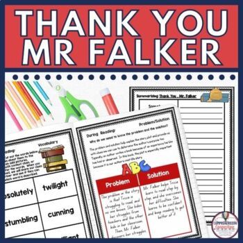 Thank You Mr. Falker by Patricia Polacco is a must read with every upper elementary class, but to make the most of it, you need comprehension focused activities for deeper meaning. Its rich vocabulary and meaningful themes are so important for students. This well reviewed book study includes both a full color digital option using Google Slides TM for modeling and the PDF for small groups. It is common core aligned too! Patricia Polacco Activities, Thank You Mr Falker, Patricia Polacco, Higher Order Thinking Skills, Author Study, Writing Style, Author Studies, Deeper Meaning, Comprehension Strategies