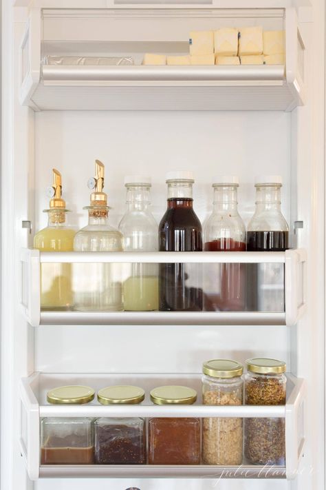 Plastic Free Fridge Organization, Fridge Organization Containers, Organization Refrigerator, Deep Pantry Organization, Organization Containers, Best Fridge, Healthy Fridge, Clean Refrigerator, Kitchen Fridges