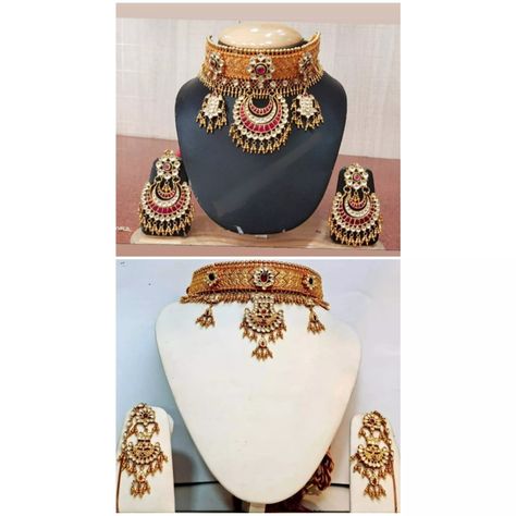 Jodhpuri Jewellery For Women, Rajputi Gold Jewellery Set, Rajputi Jwellery Designs Gold, Jodhpuri Rajputi Jewellery, Rajput Jewellery, Rajasthani Jewellery, Rajasthani Bride, Marriage Jewellery, Indian Mehndi