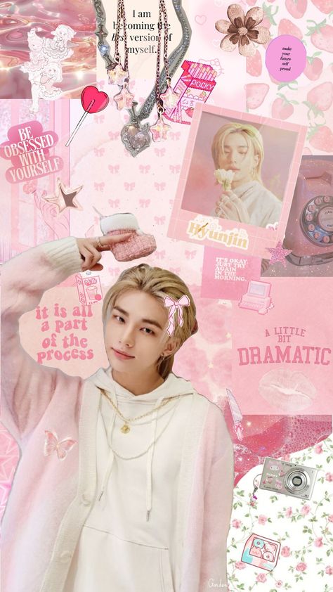 #hyunjin #straykidshyunjin #straykids #cute #pink #pinkaesthetic #wallpaper #fyp #cutie Hyunjin Pink Aesthetic, Hyunjin Pink Wallpaper, Pink Hyunjin, Straykids Cute, Hyunjin Cute, Hyunjin Wallpaper, Handsome Husband, Kpop Iphone Wallpaper, Pink Posters