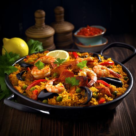 The Perfect Cuban Paella Imperial Rice Recipe, Spanish Paella, Cuban Dishes, Cuban Culture, Cuban Cuisine, Caribbean Food, Inexpensive Meals, Beef And Noodles, Chicken Tikka