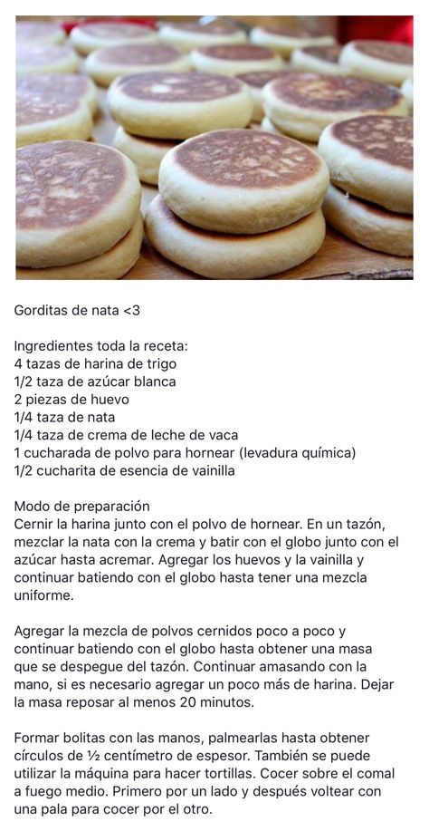 Sweet Gorditas Recipe Mexican, Hispanic Dessert Recipes, Gorditas Recipe Mexican, Gorditas Recipe, Mexican Dessert Recipes, Easy Banana Bread Recipe, Mexico Food, Baking Recipes Cookies, Homemade Cake Recipes