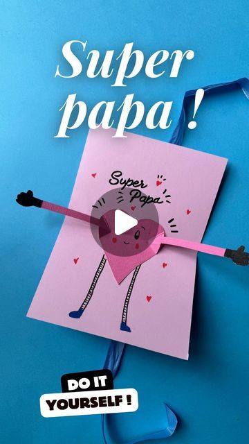 Eve on Instagram: "Au tour des papas ! Mais si tu n’as plus ton papa saches que ça marche pour tout le monde en changeant simplement le texte ! Alors ! À qui tu vas l’offrir ce câlin ? 😜 . #hug #fetedesperes #minireyvediy #craftideas #papercrafts #papergift" Mother's Day Diy, Fathers Day Cards, May 27, Fathers Day, Mothers Day, Lily, On Instagram, Diy Mother's Day