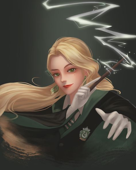 Harry Potter Magic Awakened, Magic Awakened, Harry Potter Rpg, Harry Potter Oc, Harry Potter Girl, Harry Potter Illustrations, Black Butler Characters, Harry Potter Artwork, Harry Potter Magic